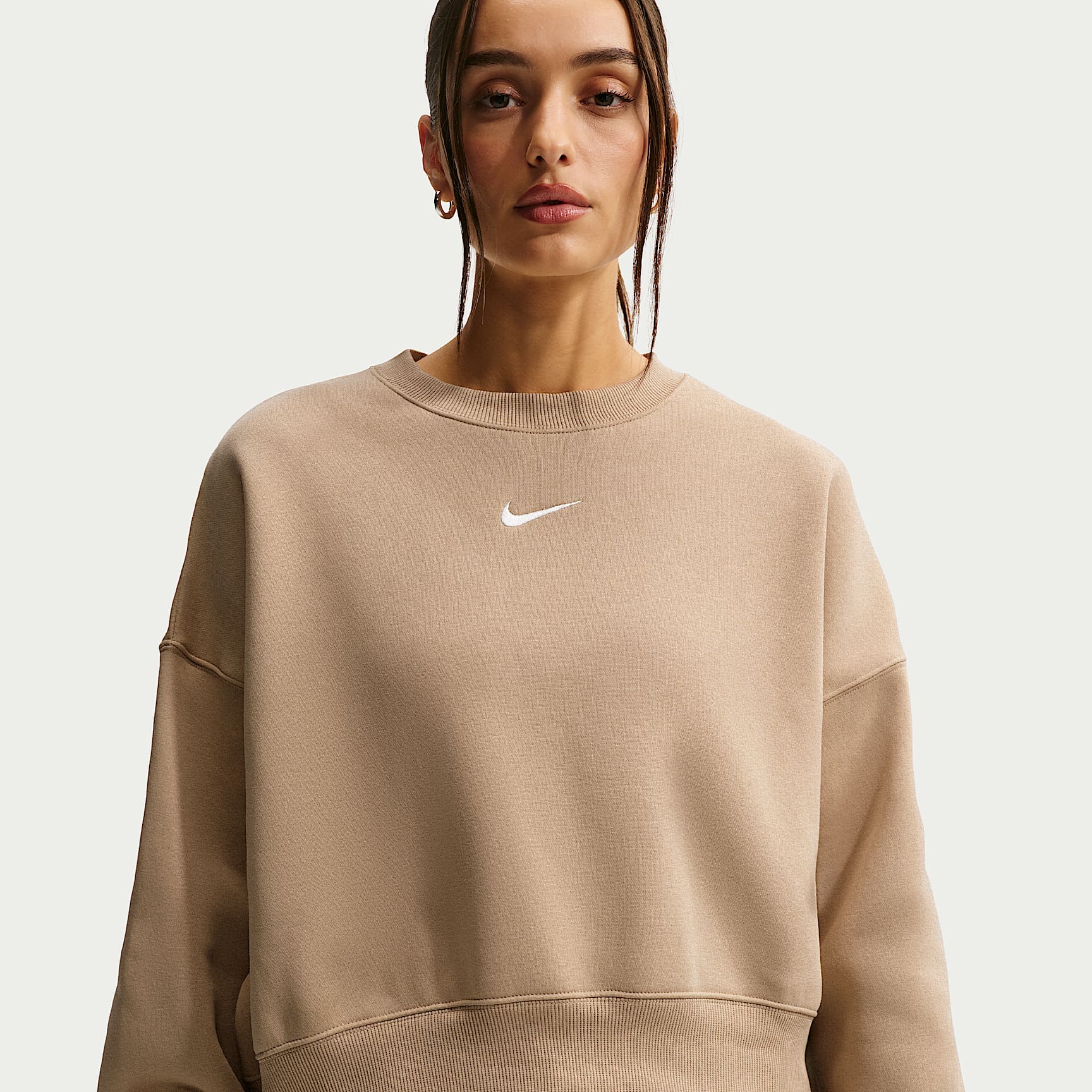 Nike Sportswear Phoenix Fleece Ekstra Bol Kesimli Sıfır Yakalı